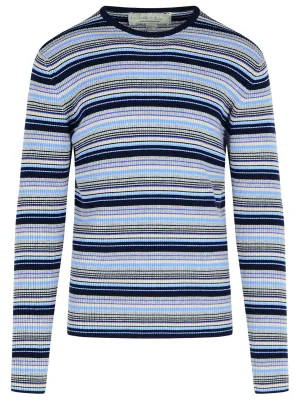 796 Blue Wool Blend Sweater