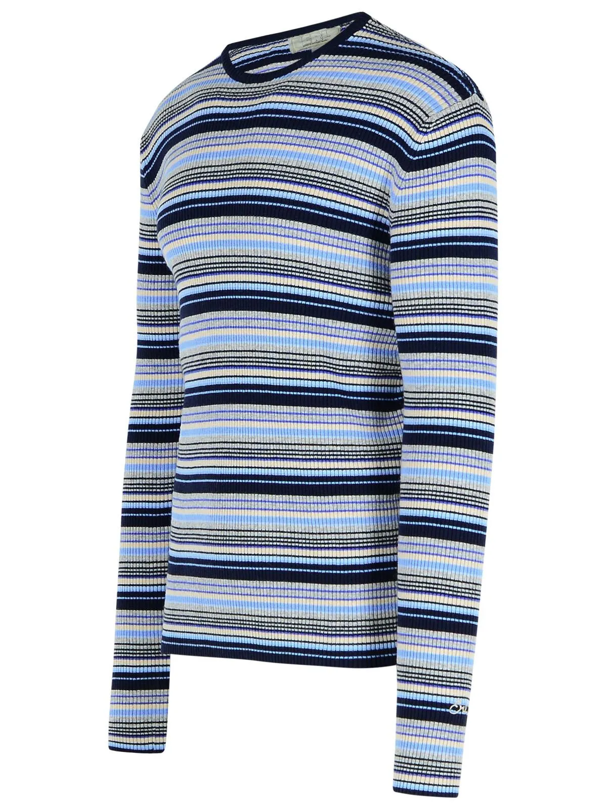 796 Blue Wool Blend Sweater