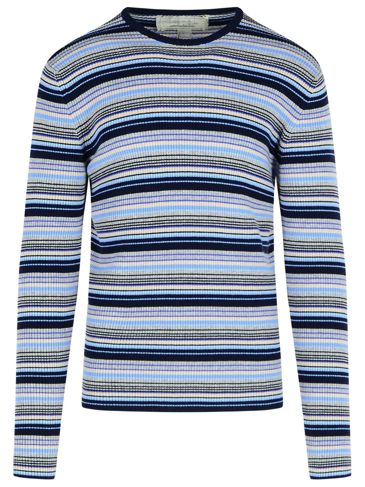 796 Blue Wool Blend Sweater