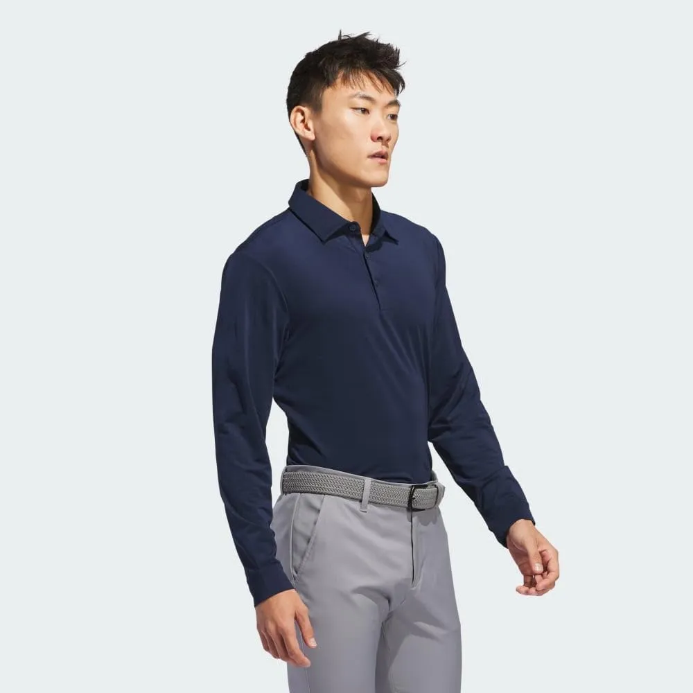 adidas Men's Core Long Sleeve Golf Polo Shirt