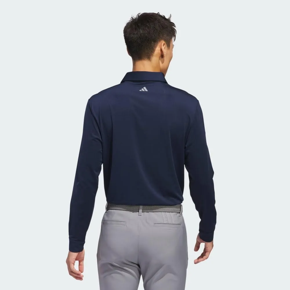adidas Men's Core Long Sleeve Golf Polo Shirt