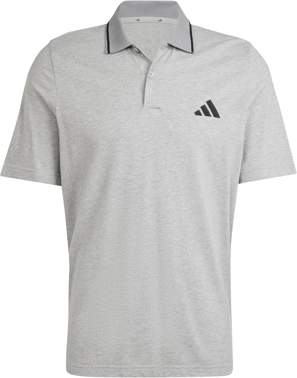 adidas Men's Essentials Small Logo Pique Polo Shirt