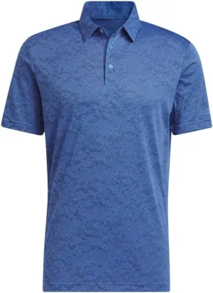 adidas Men's Textured Jacquard Golf Polo Shirt