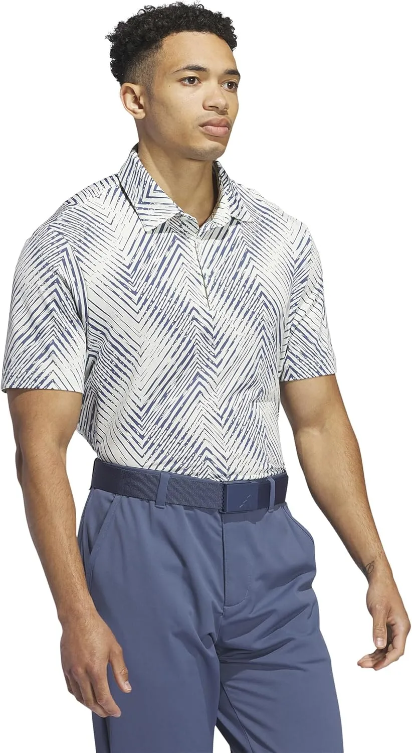 adidas Men's Ultimate365 Allover Print Golf Polo Shirt