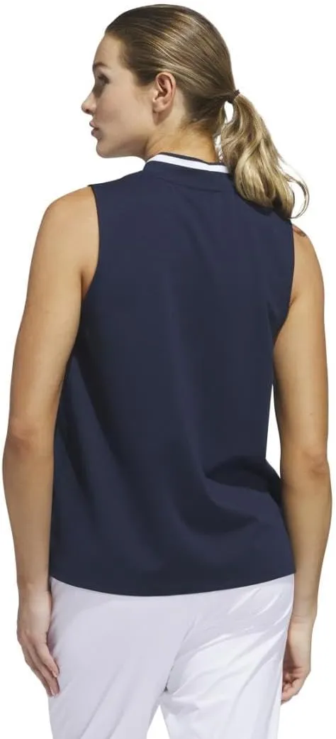 adidas Women's Go-to Sleeveless Polo Shirt