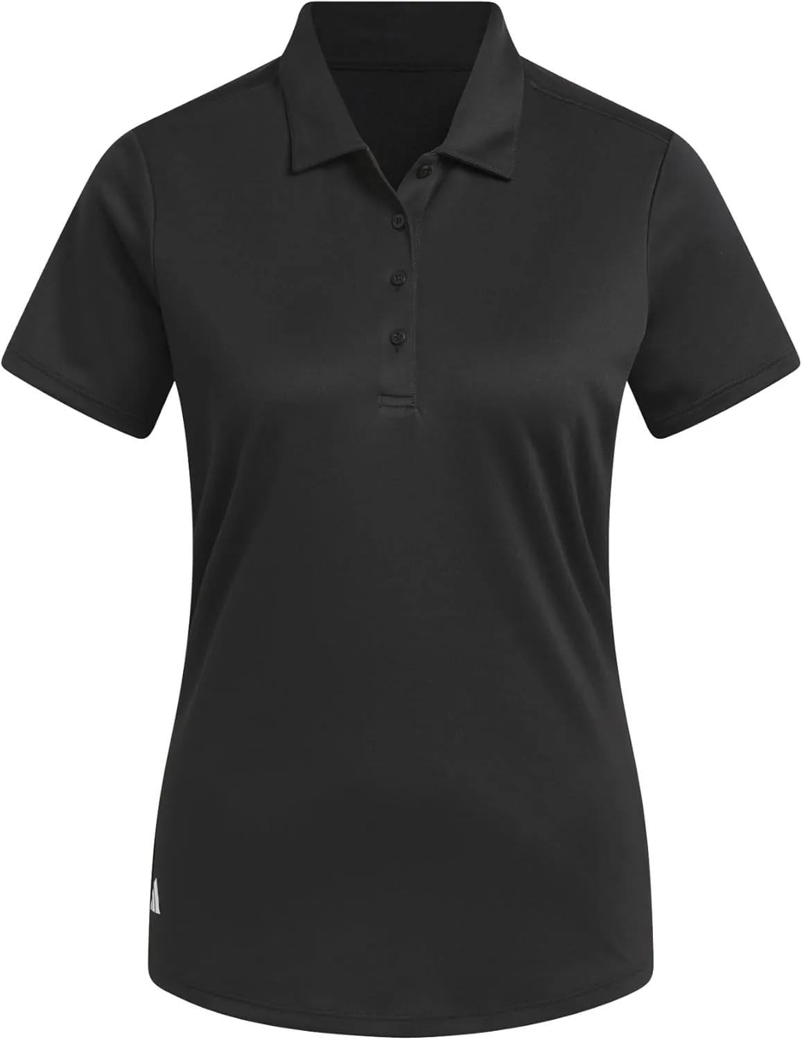 adidas Women's Solid Performance Short Sleeve Polo Shirt