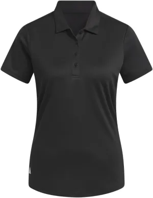 adidas Women's Solid Performance Short Sleeve Polo Shirt