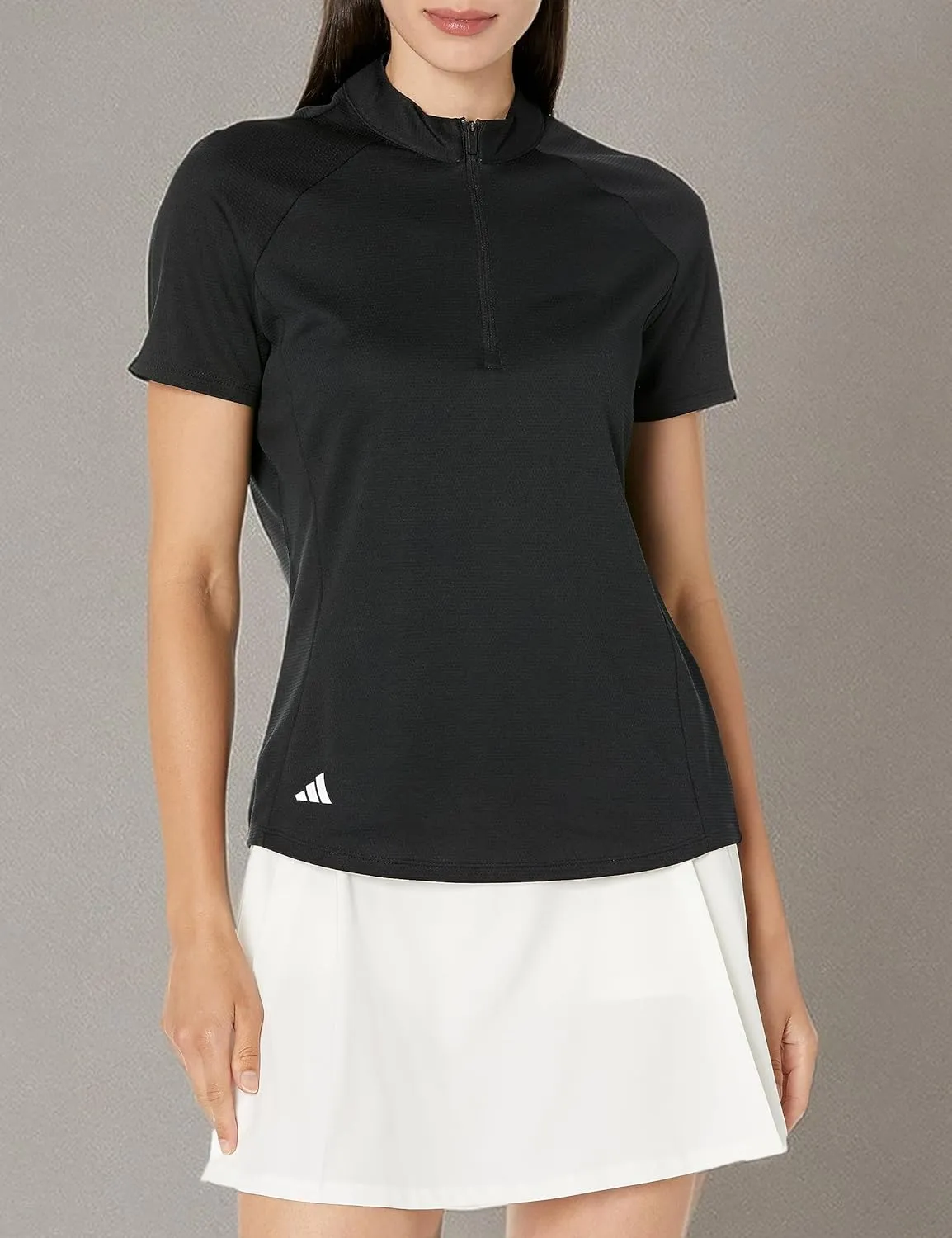 adidas Women's Textured Golf Polo Shirt