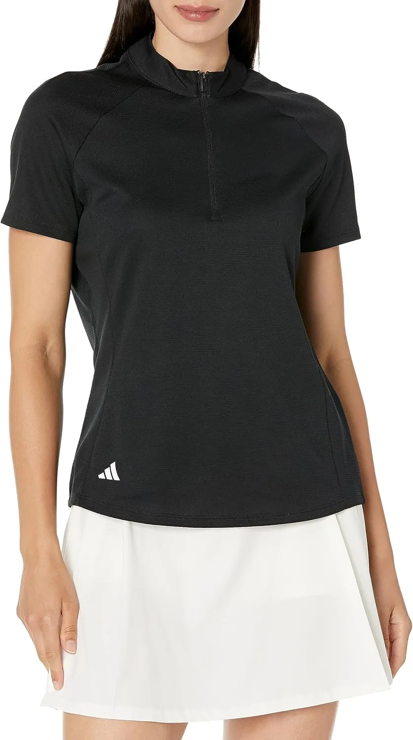 adidas Women's Textured Golf Polo Shirt