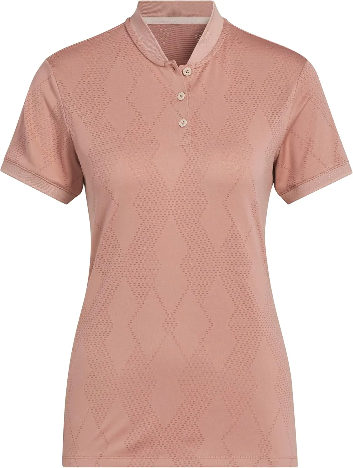 adidas Women's Ultimate365 Diamond Jacquard Polo Shirt