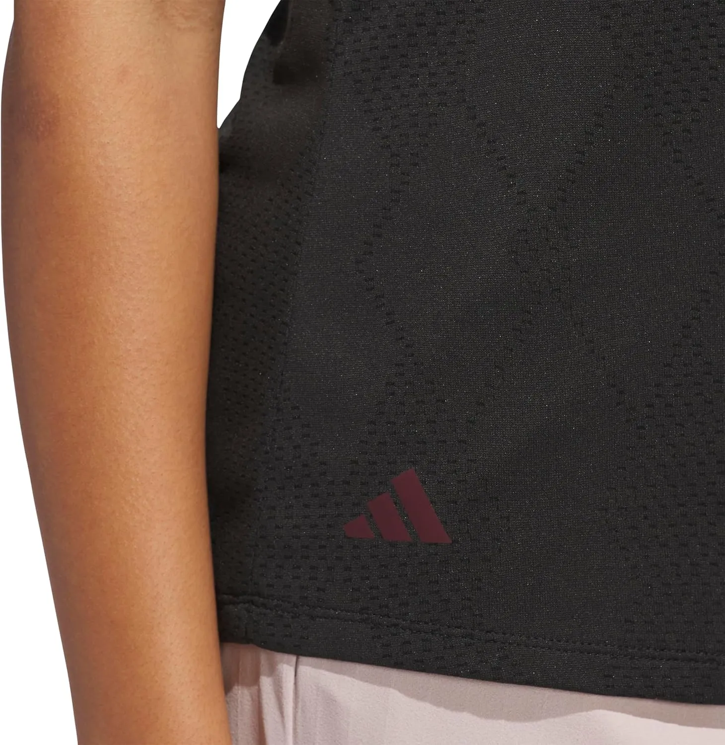 adidas Women's Ultimate365 Diamond Jacquard Polo Shirt