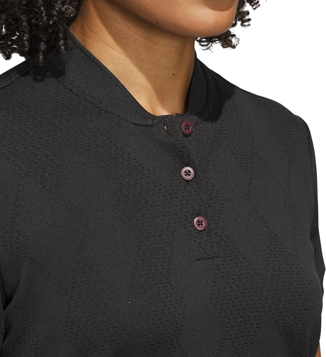 adidas Women's Ultimate365 Diamond Jacquard Polo Shirt