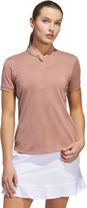 adidas Women's Ultimate365 Diamond Jacquard Polo Shirt