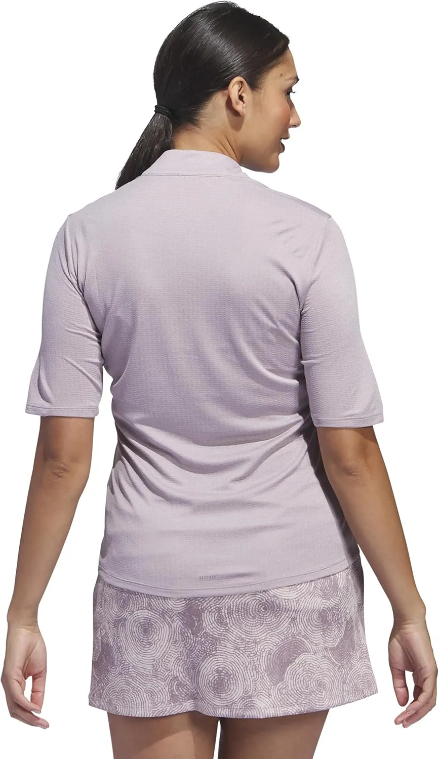 adidas Women's Ultimate365 Heat.rdy Short Sleeve Polo Shirt