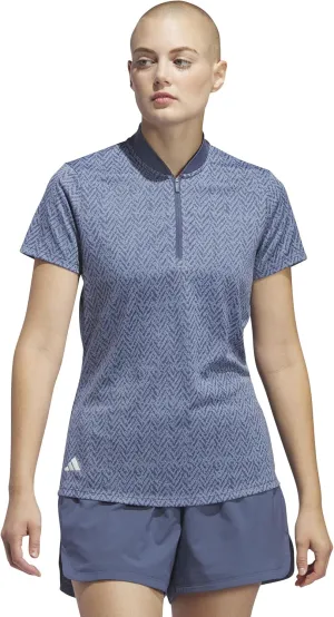 adidas Women's Ultimate365 Jacquard Polo Shirt