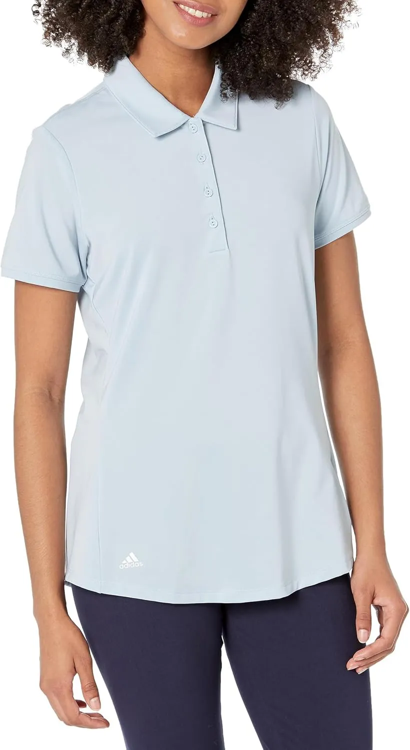 adidas Women's Ultimate365 Primegreen Short Sleeve Polo Shirt