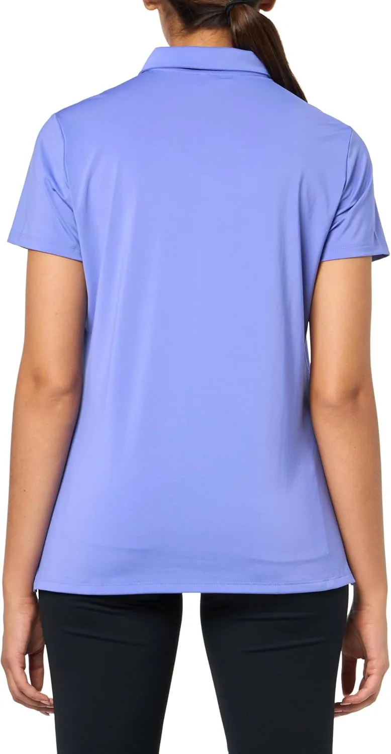 adidas Women's Ultimate365 Solid Short Sleeve Polo Shirt