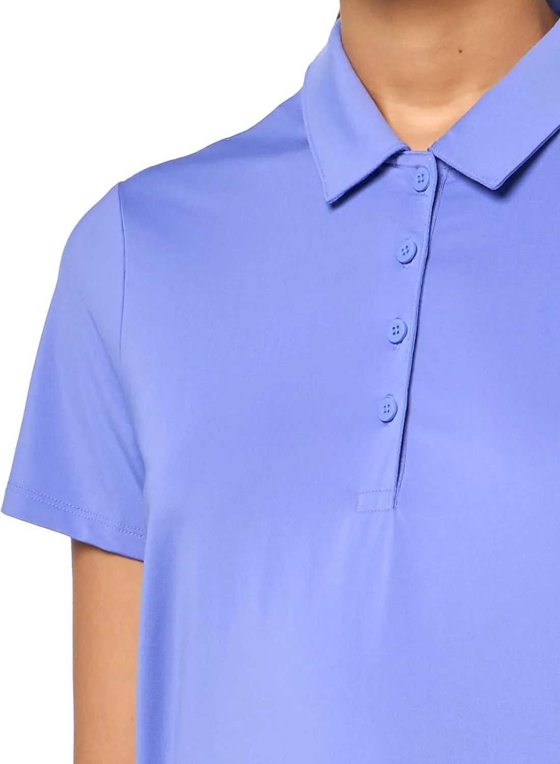 adidas Women's Ultimate365 Solid Short Sleeve Polo Shirt