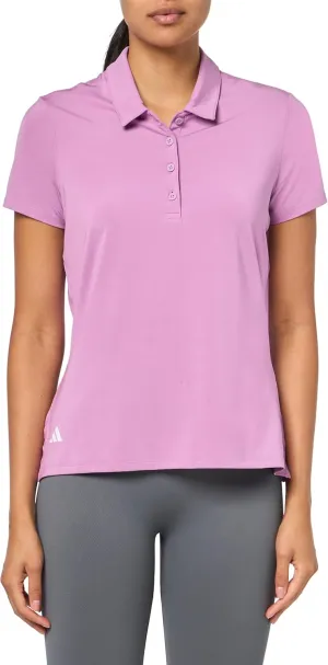 adidas Women's Ultimate365 Solid Short Sleeve Polo Shirt