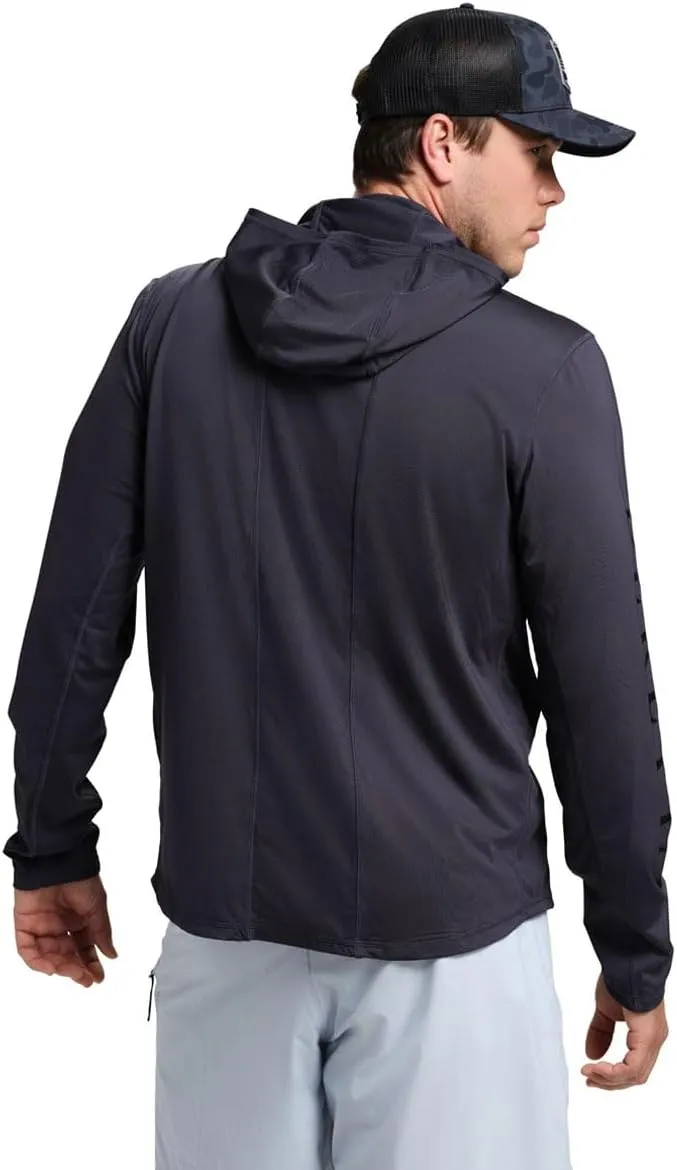 Beretta Men's Keys Flex Breathable Quick Dry UPF 50  Sun Protection Casual Outdoor Active Long Sleeve Performance Hoodie