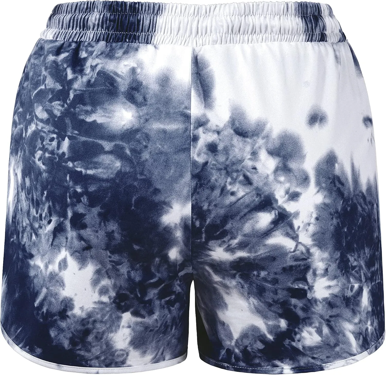 BLEVONH Women Yoga Running Shorts 2 in 1 Workout Athletic Shorts with Pockets S-3XL