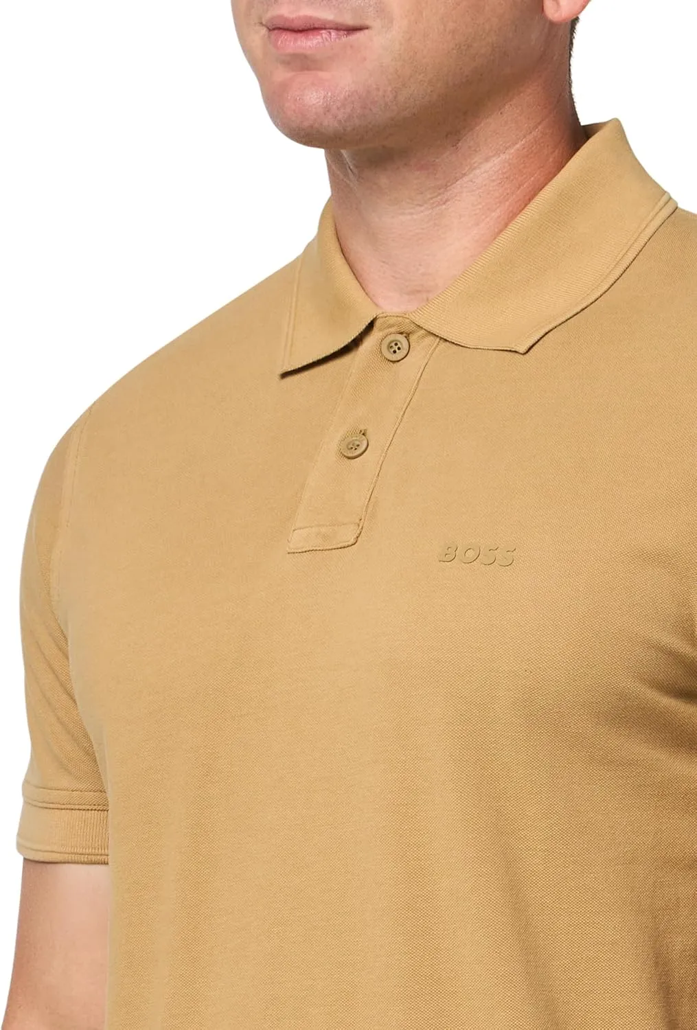 BOSS Men's Basic Short Sleeve Pique Polo Shirt