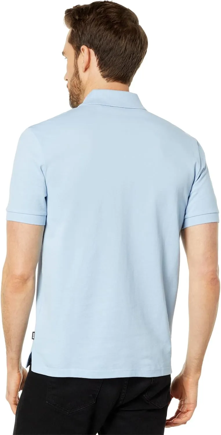 BOSS Men's Pallas Short Sleeve Pique Polo Shirt