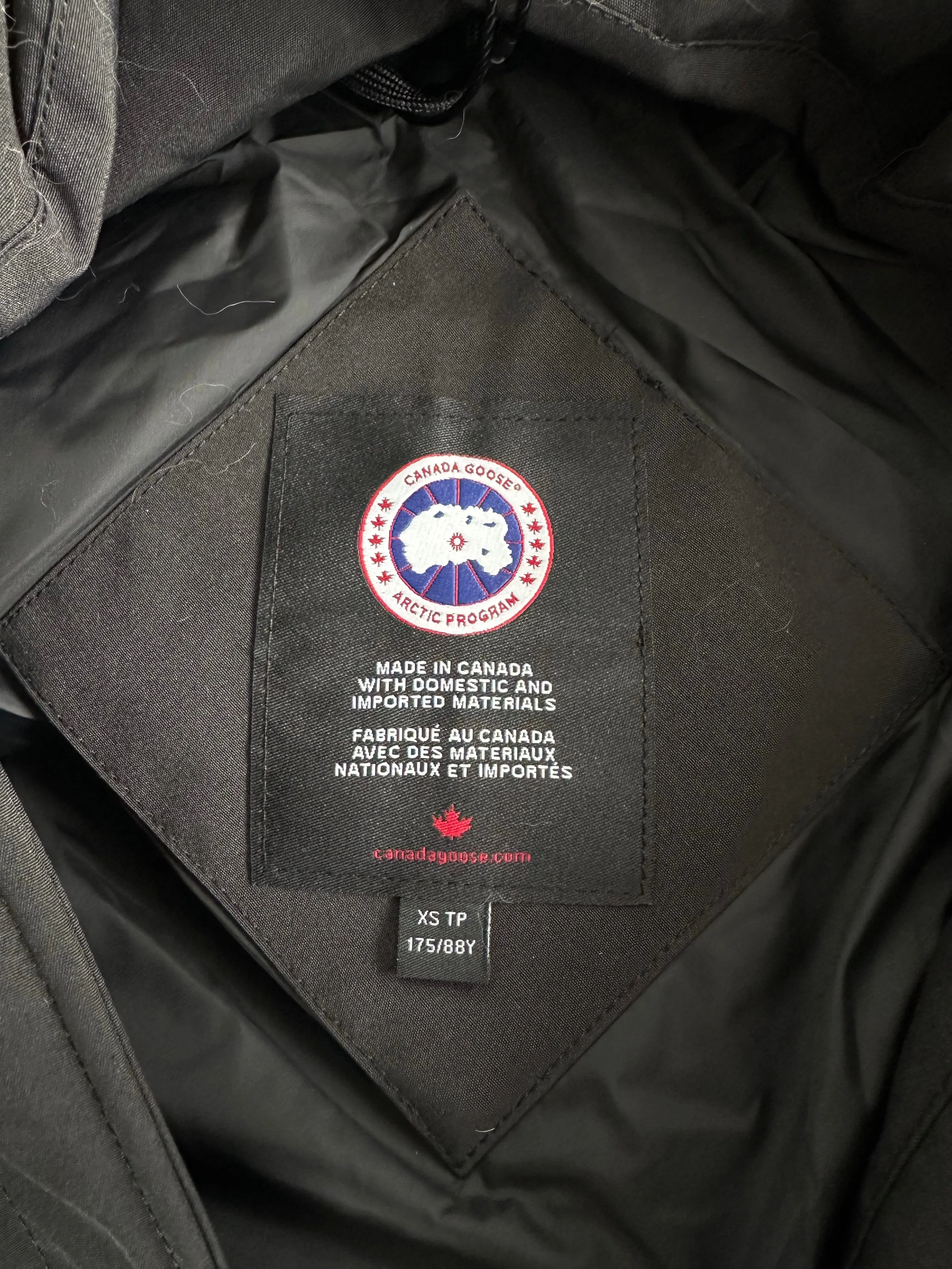 Canada Goose Black Wyndham Men's Jacket