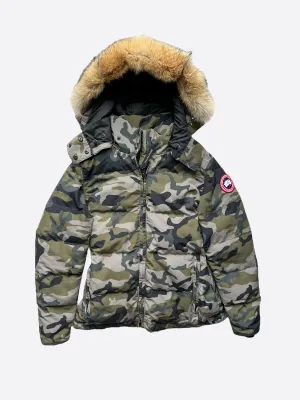 Canada Goose Green Camo Chelsea Women's Jacket