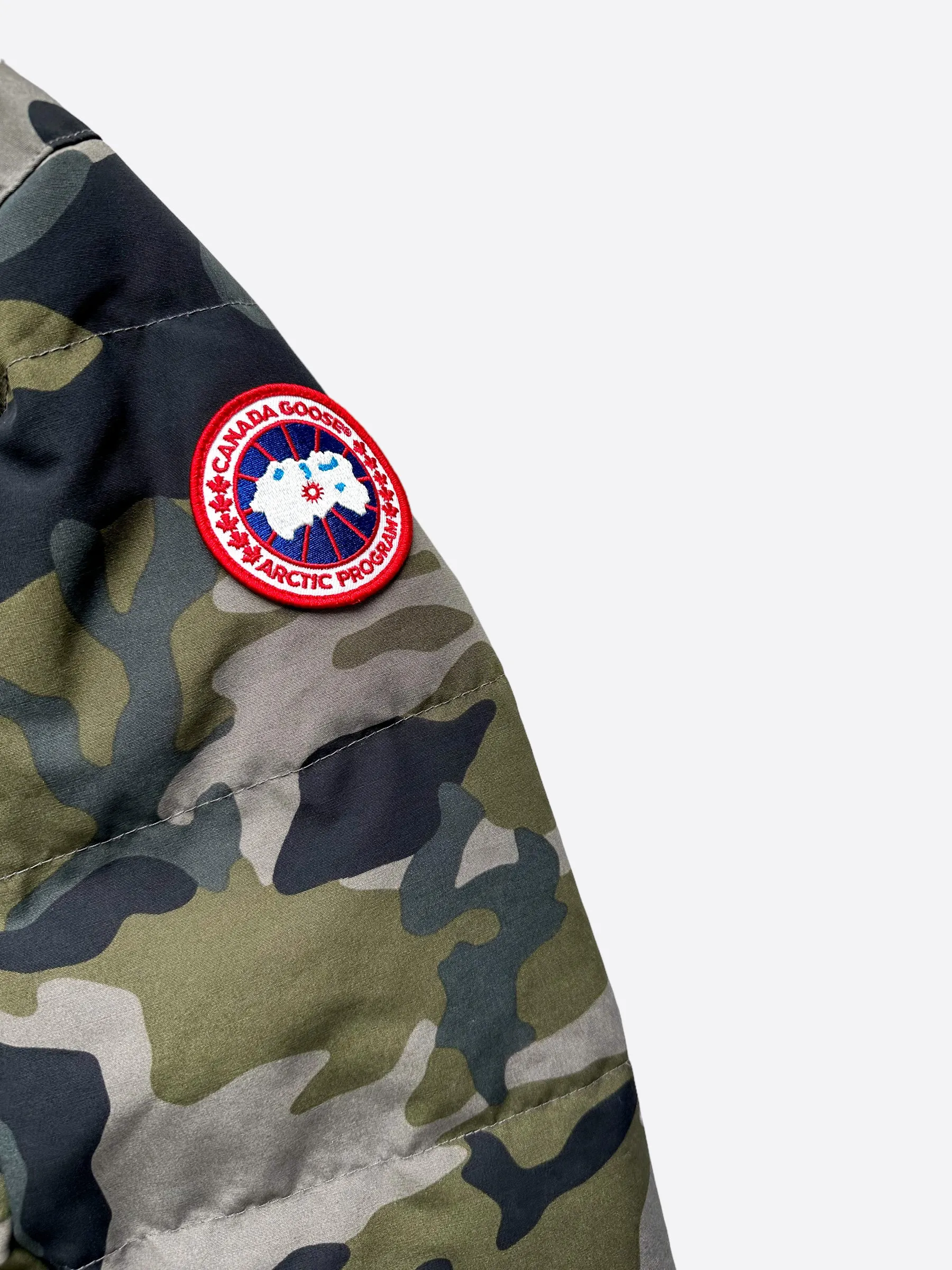 Canada Goose Green Camo Chelsea Women's Jacket