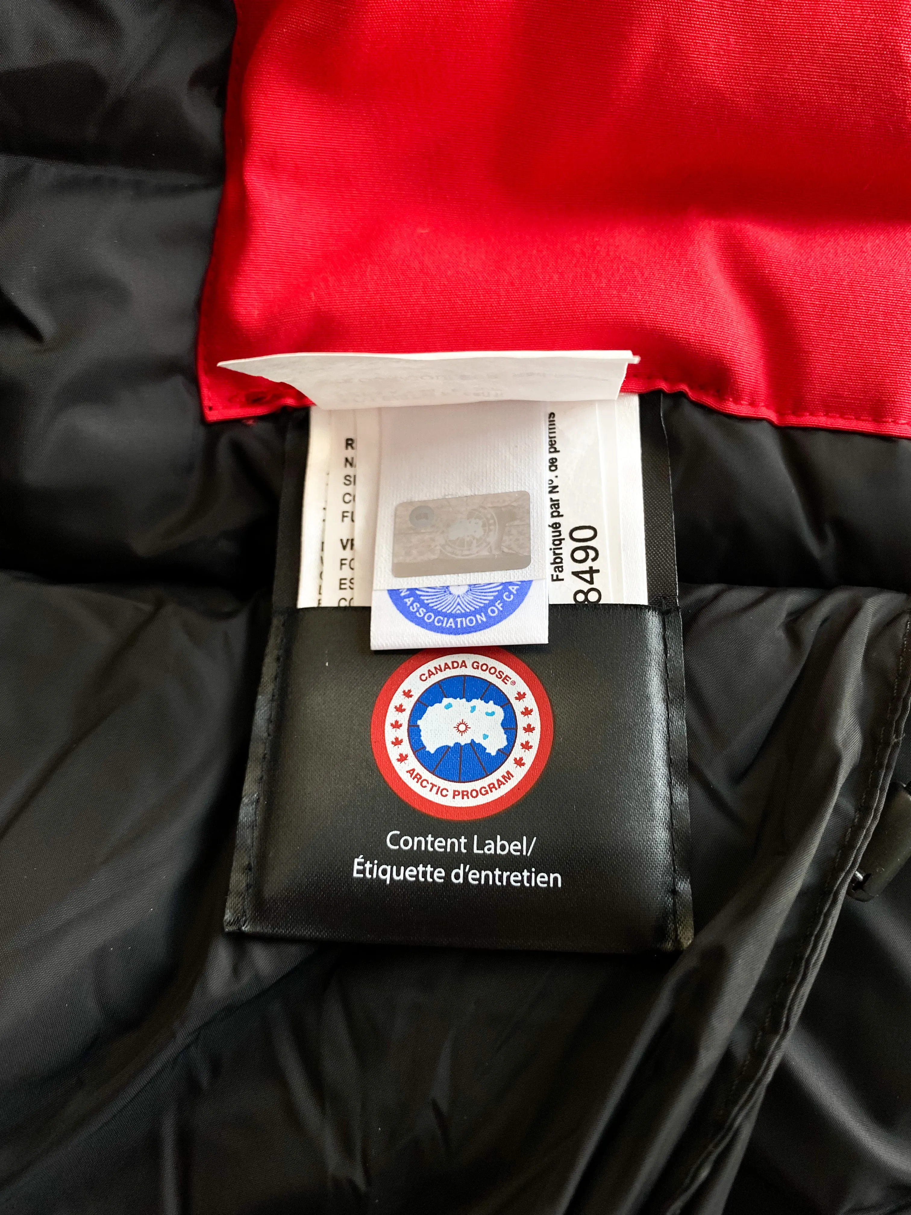 Canada Goose Red Snow Mantra Women's Jacket