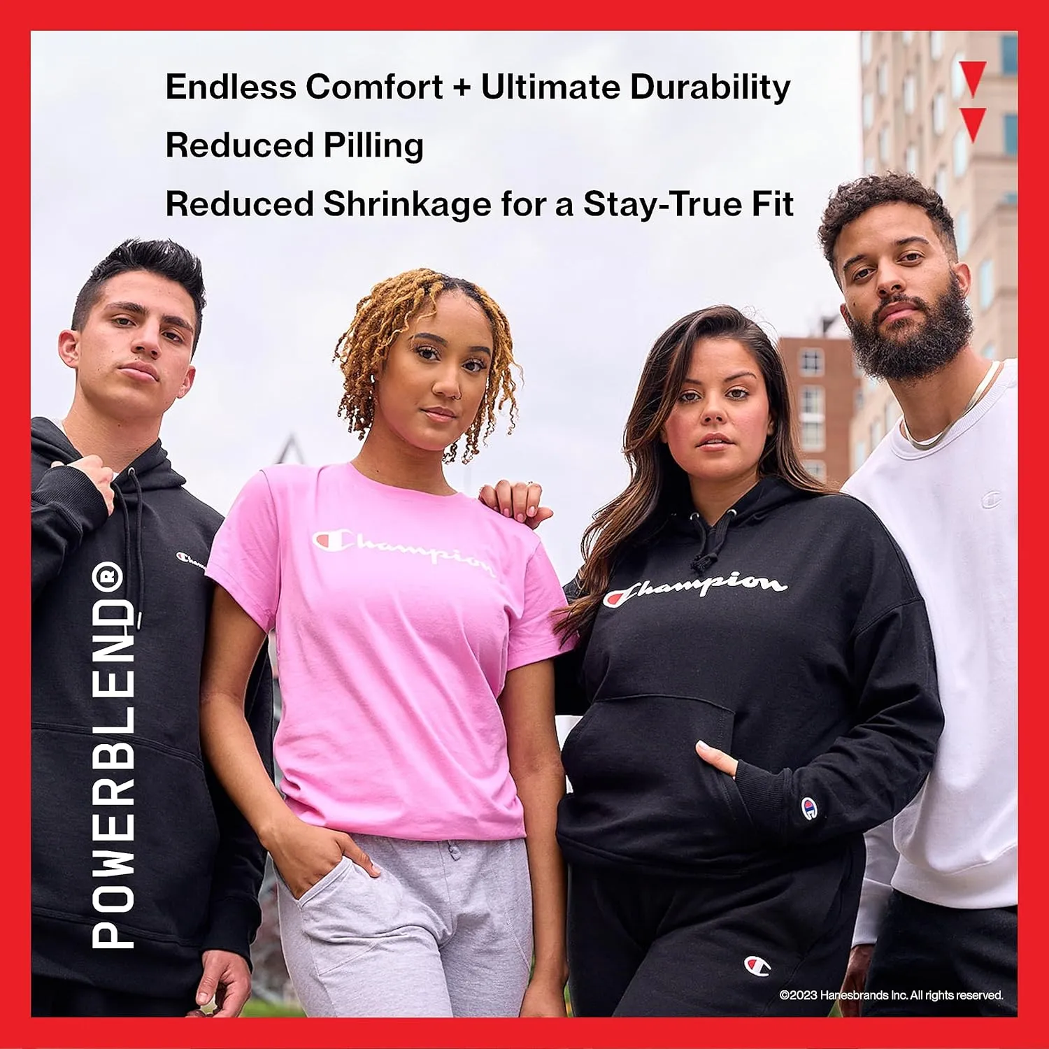 Champion Women's Full-zip Hoodie, Powerblend, Fleece Sweatshirt, Hoodie Sweatshirt for Women (Plus Size Available)