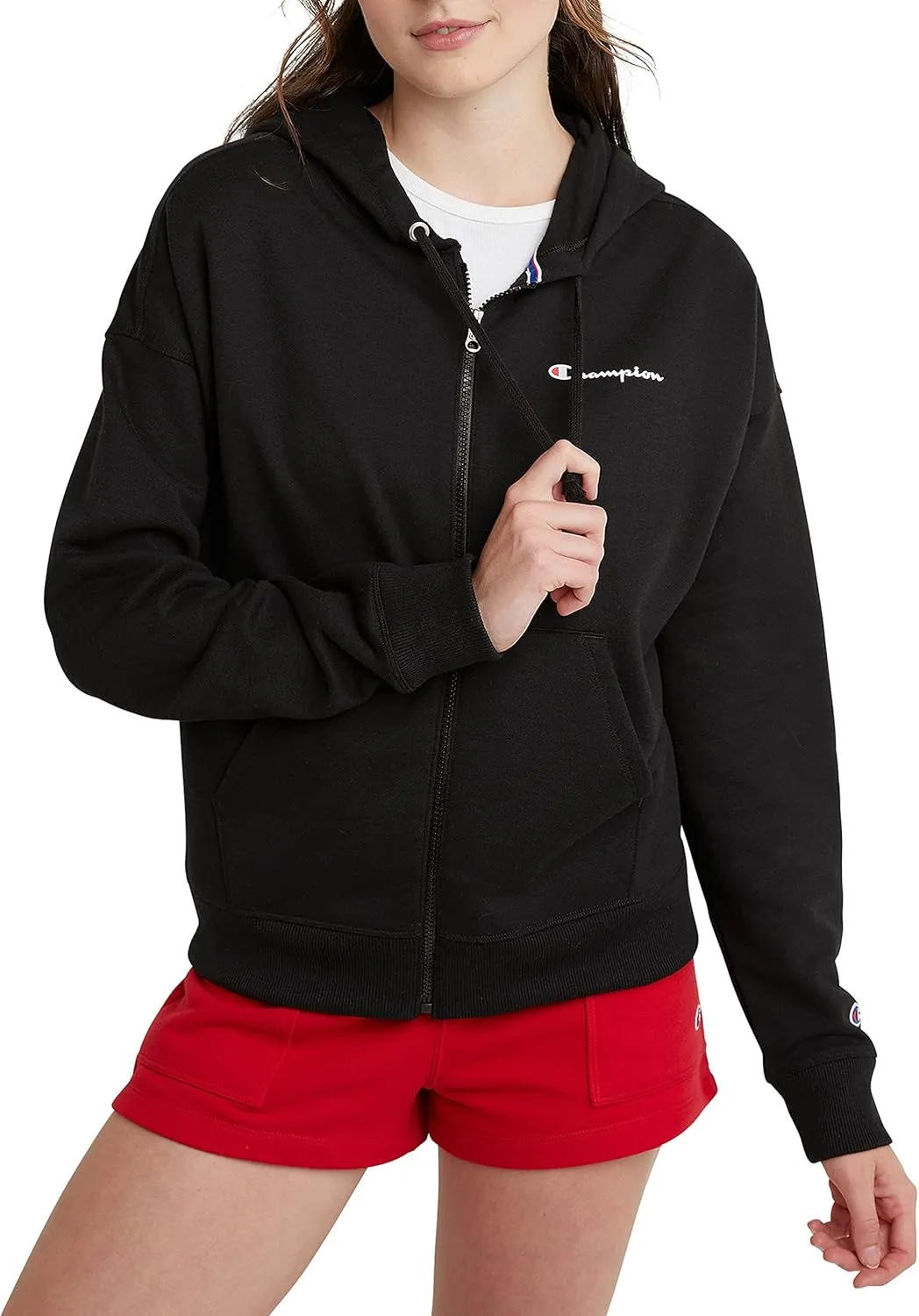 Champion Women's Full-zip Hoodie, Powerblend, Fleece Sweatshirt, Hoodie Sweatshirt for Women (Plus Size Available)