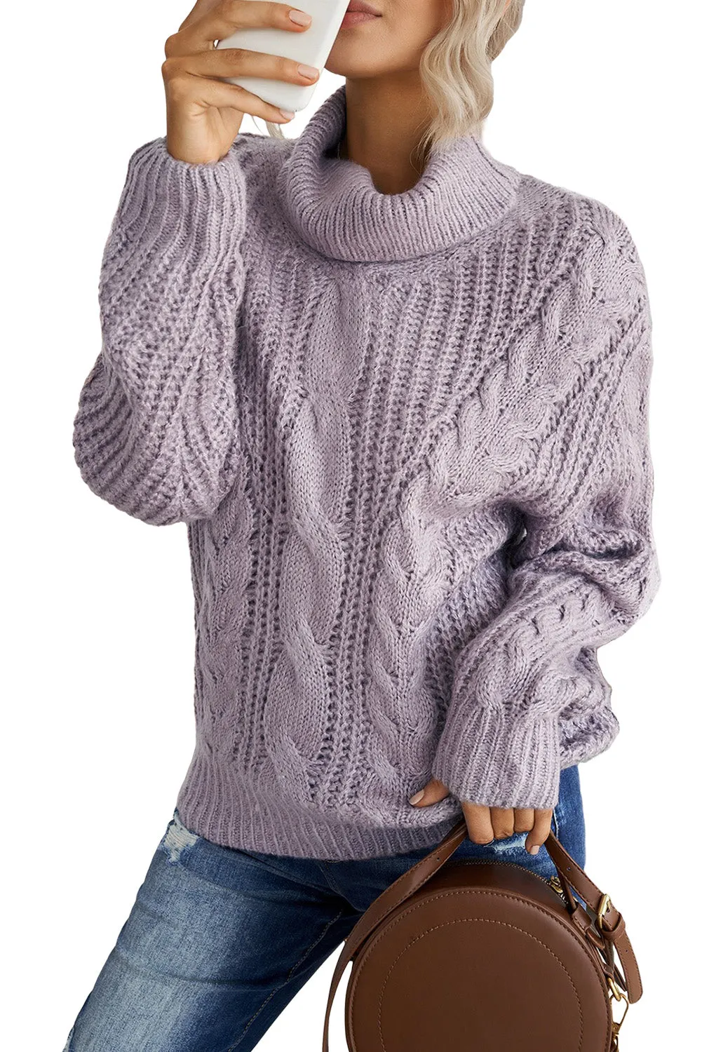 Chunky Turtleneck Sweater