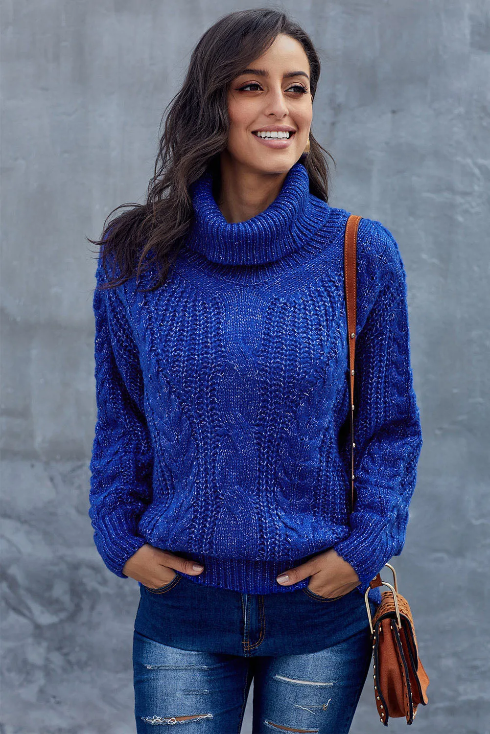 Chunky Turtleneck Sweater