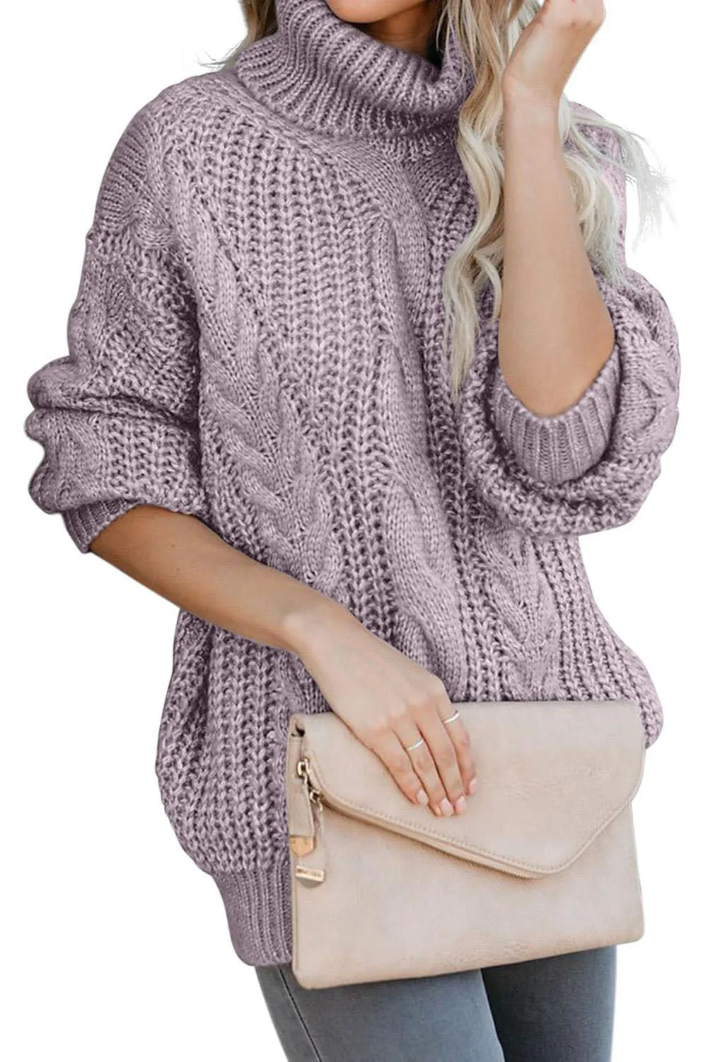 Chunky Turtleneck Sweater