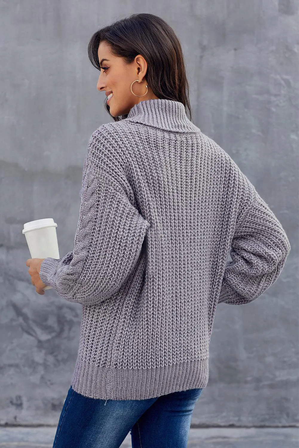 Chunky Turtleneck Sweater