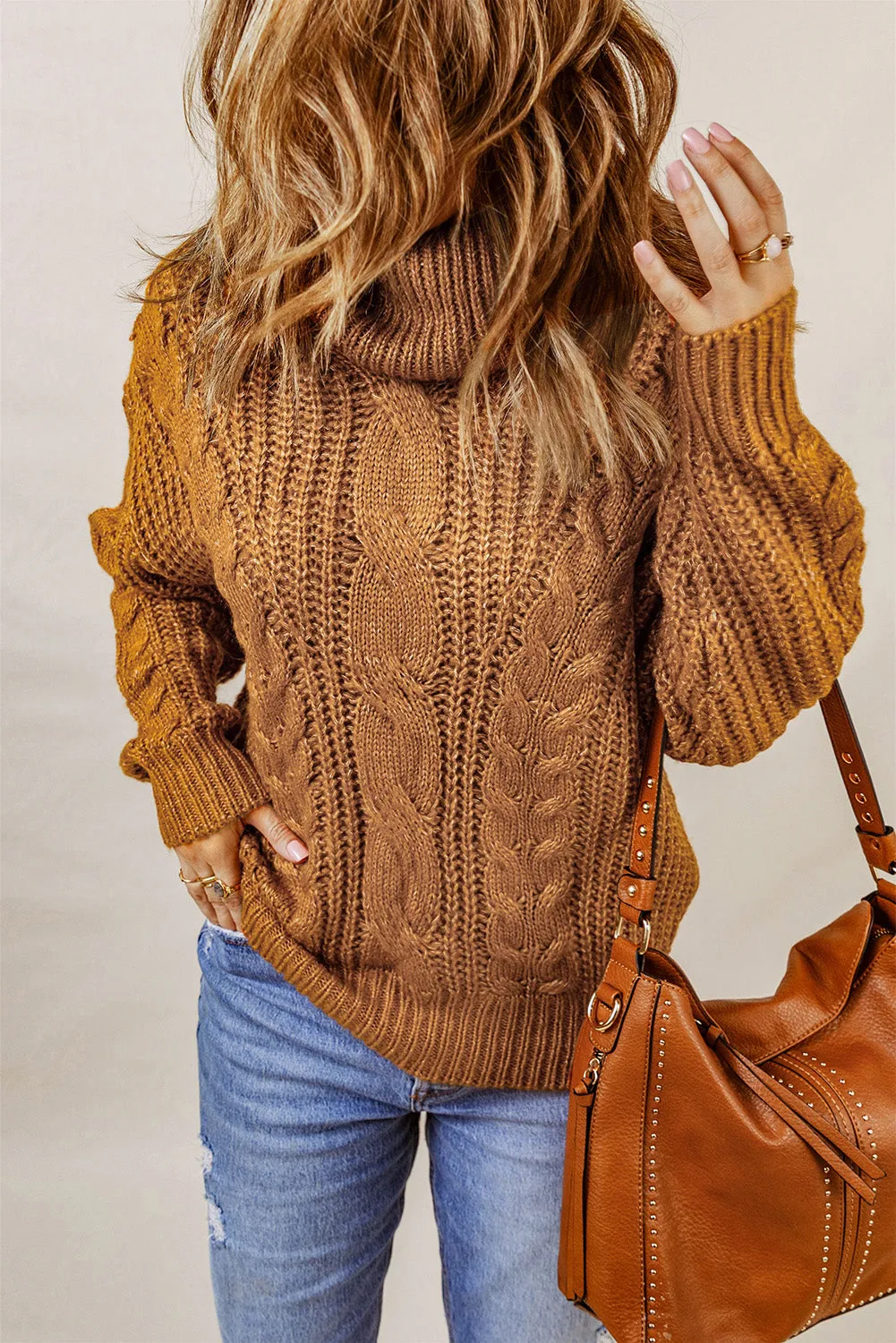 Chunky Turtleneck Sweater