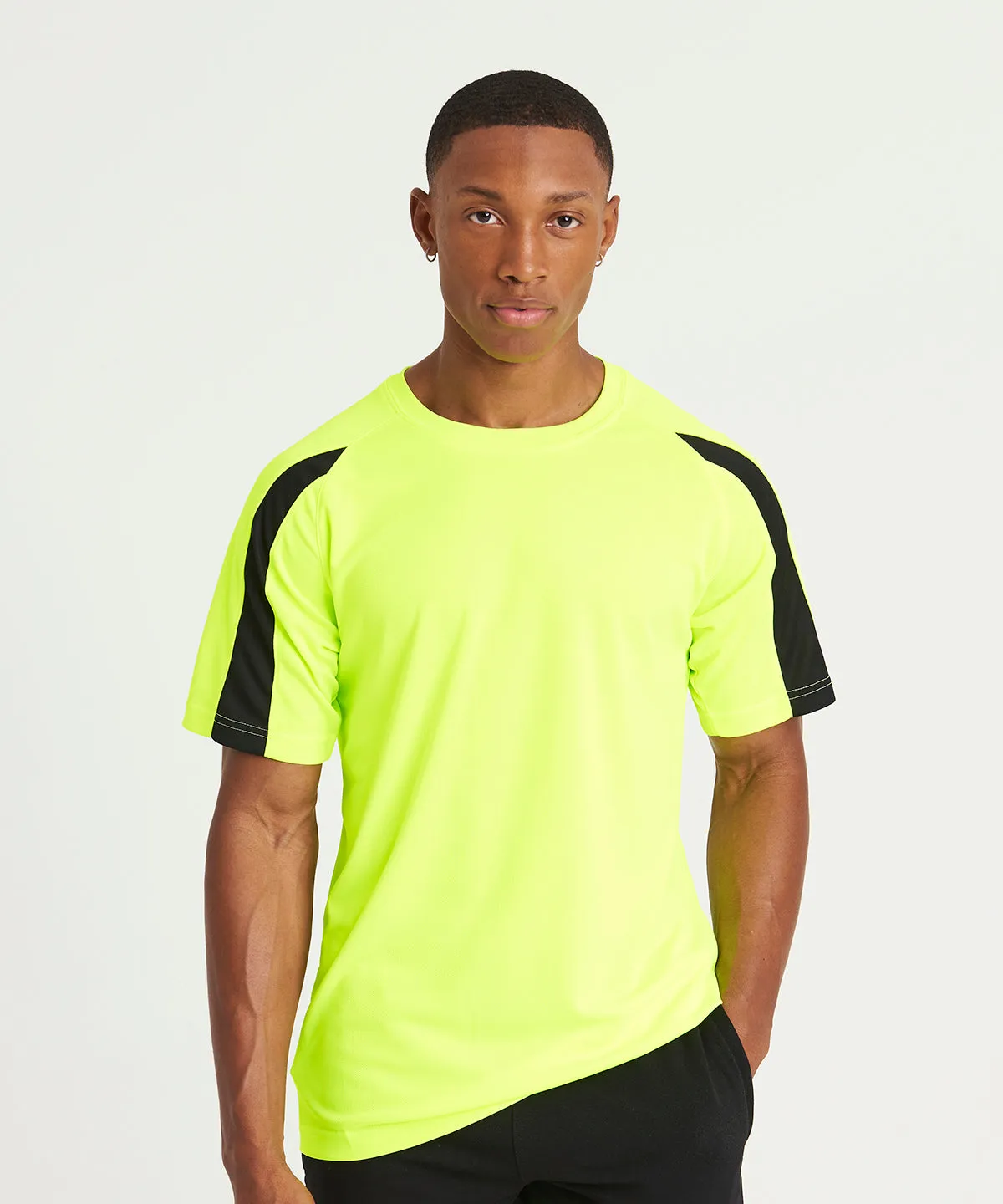 Contrast cool T | Electric Yellow/Jet Black