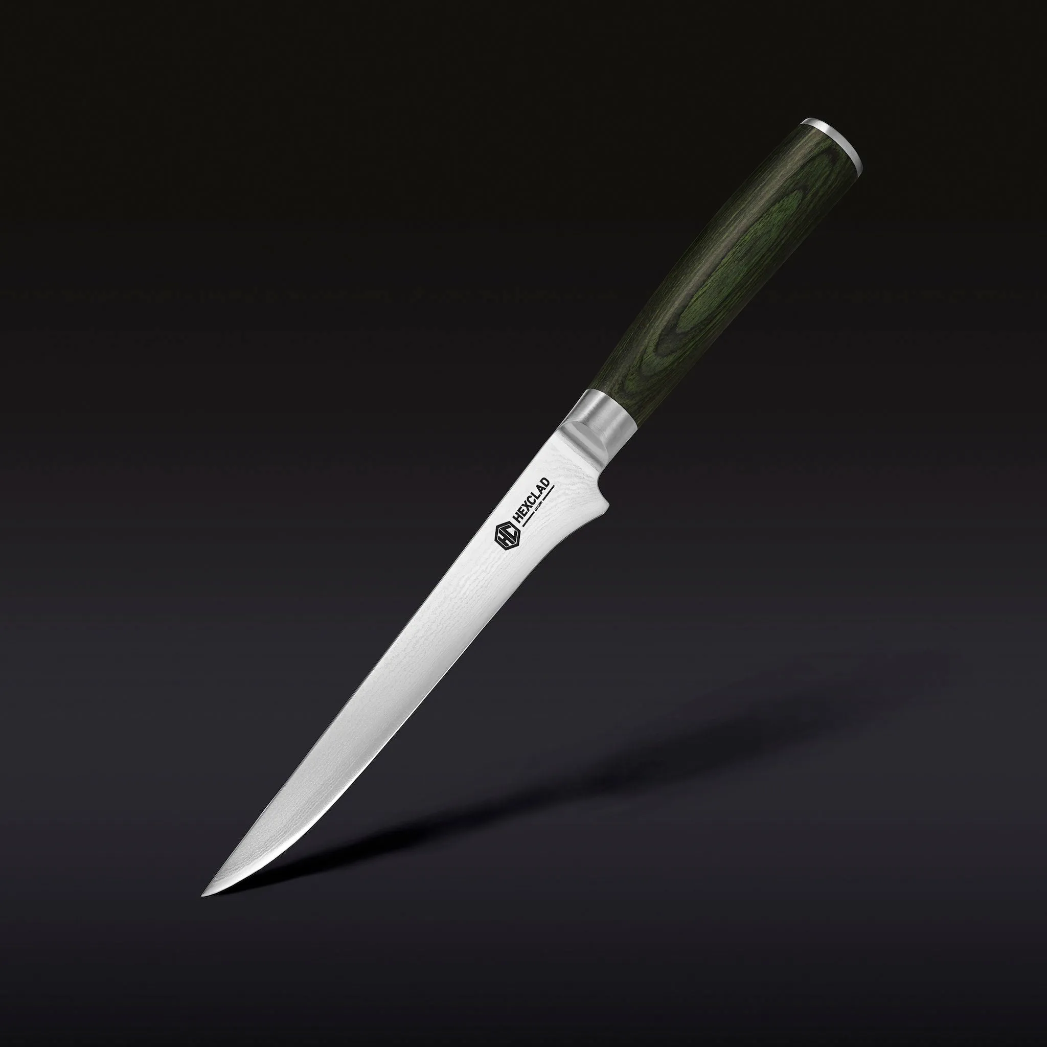 Damascus Steel Boning and Fillet Knife, 6" (15cm)