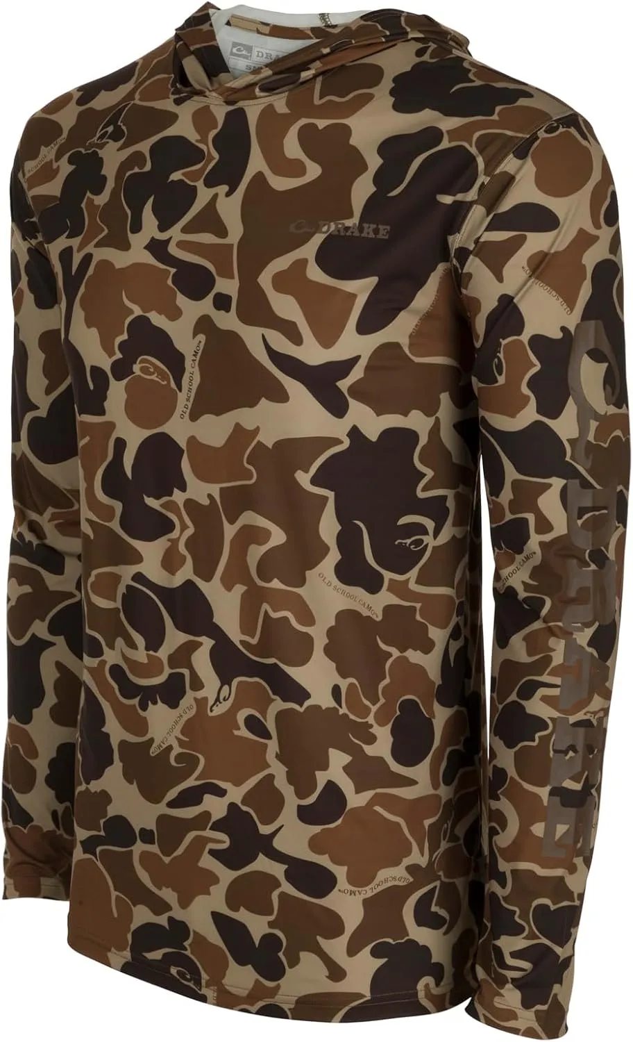 Drake Waterfowl Men's Performance Hoodie - Lightweight Breathable Sun Protection Quick-Dry Moisture-Wicking Active Sweatshirt