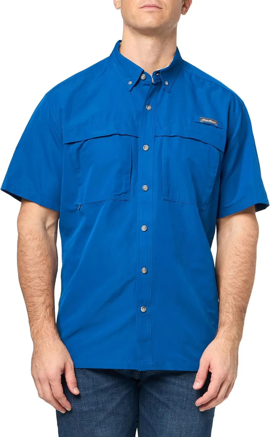 Eddie Bauer Men's Ripstop Guide Short-Sleeve Shirt