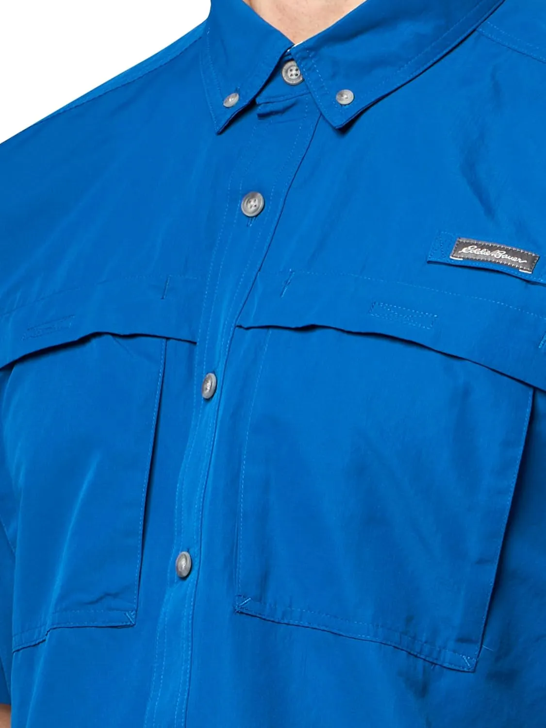 Eddie Bauer Men's Ripstop Guide Short-Sleeve Shirt