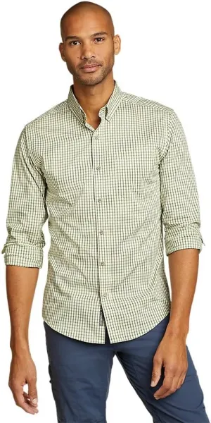 Eddie Bauer Men's Voyager Flex Long-Sleeve Shirt