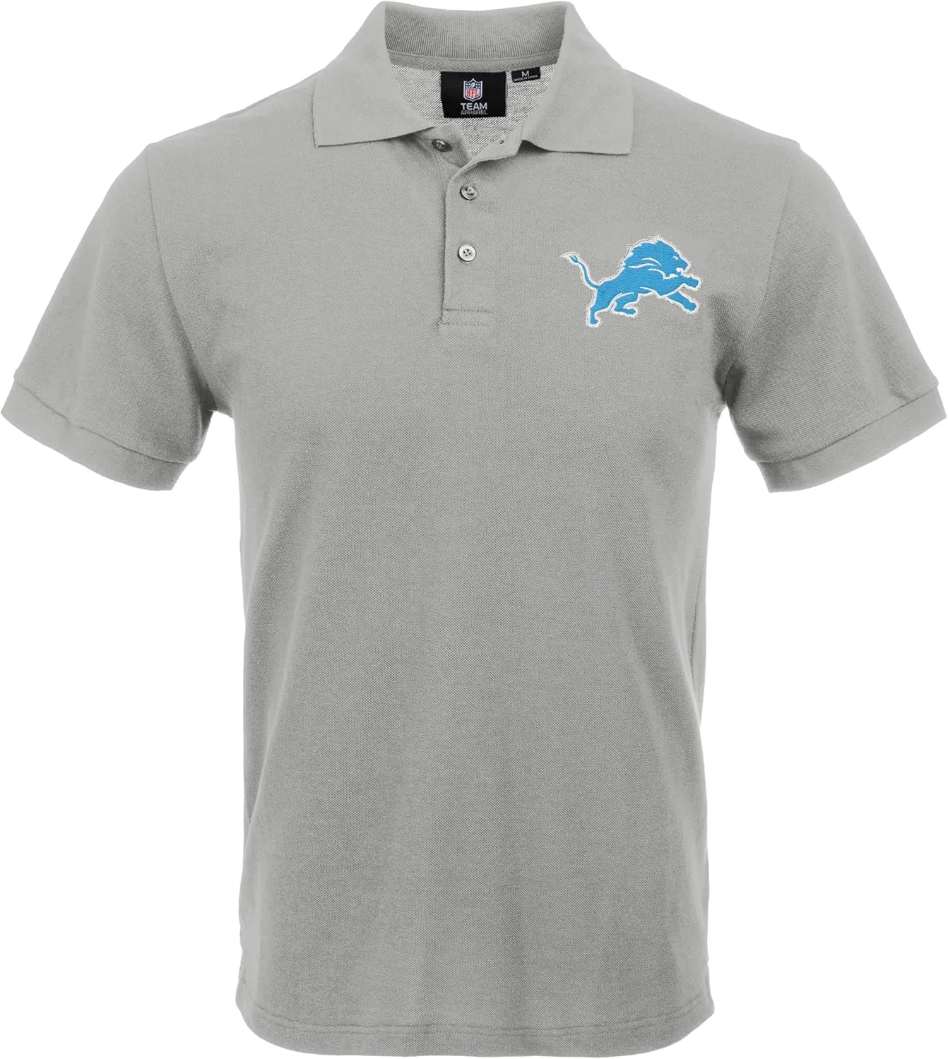 FOCO NFL Team Logo Polo Short Sleeve Shirt