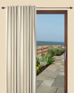 Fontaine Back Tab Pleat Patio Panel