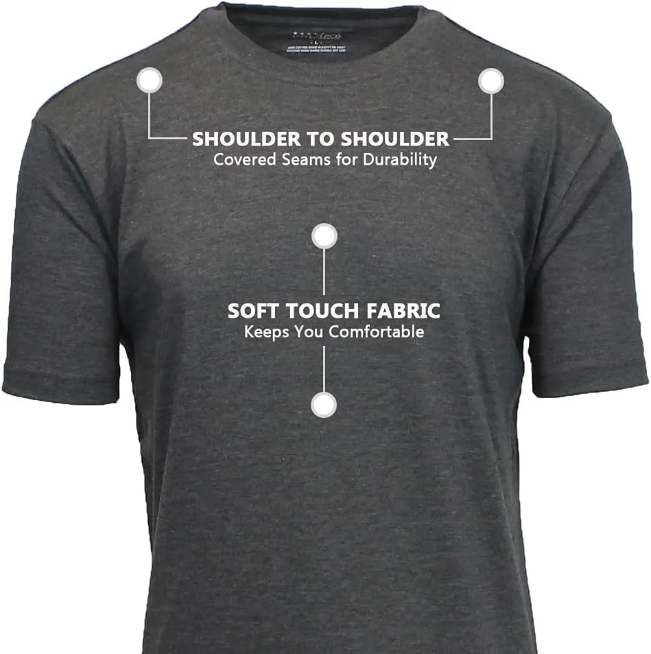 Galaxy by Harvic Men's Crew Neck T-Shirt