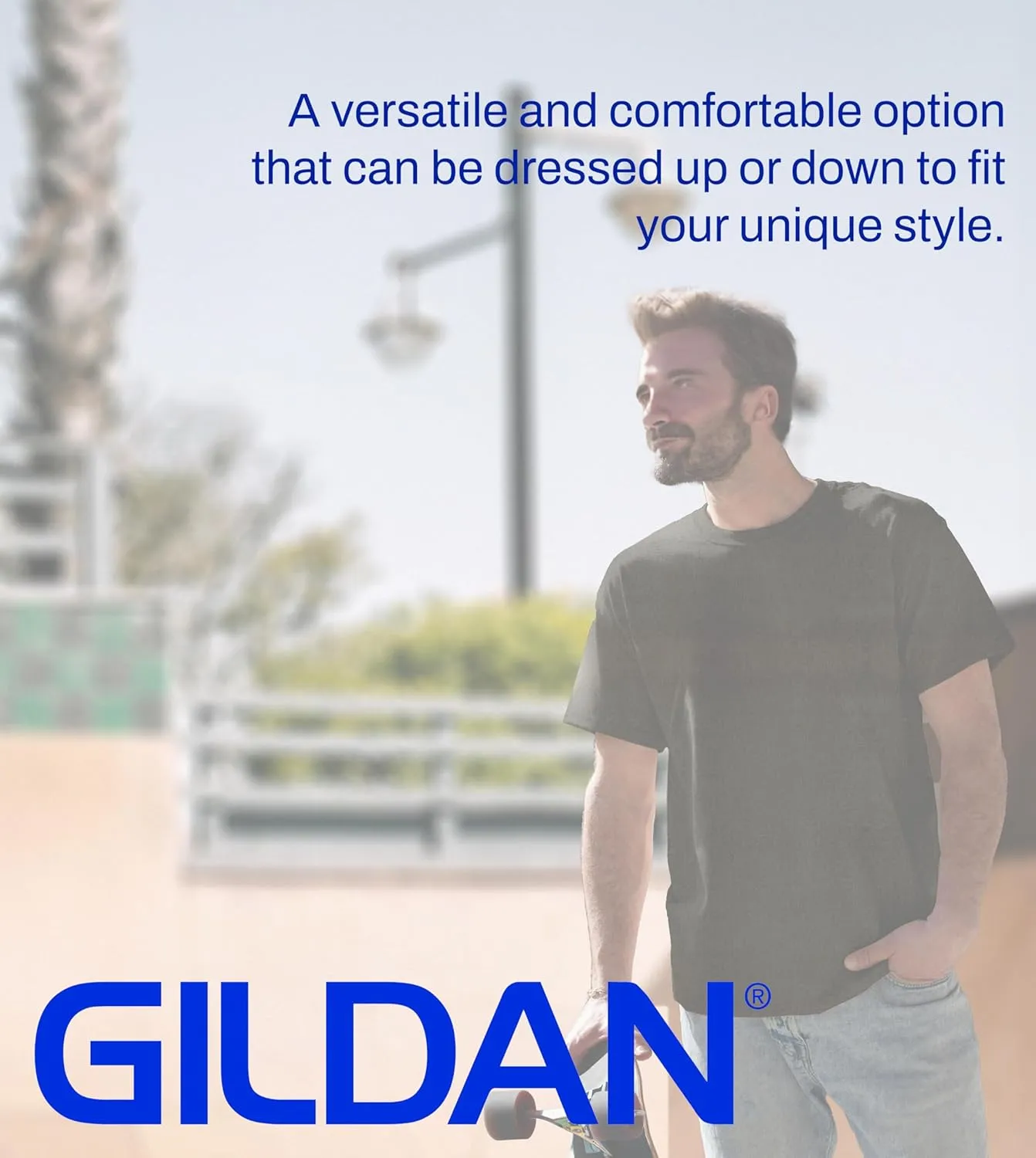 Gildan 8800 DryBlend Polo T-Shirts, Bulk Undershirts for Men Multipack - Create Color Pack - Men Sport Jersey Polo Tee Shirts