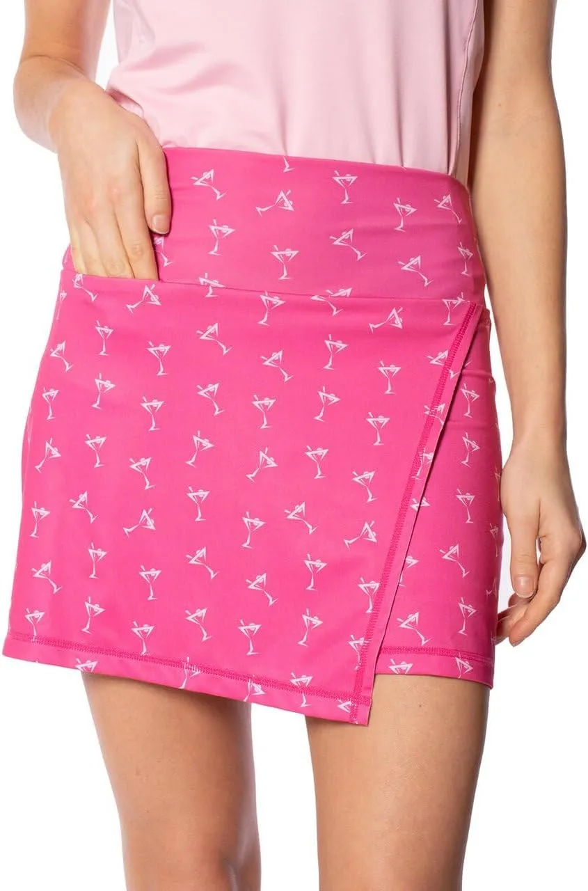 GOLFTINI Asymmetrical Pull-On Skort