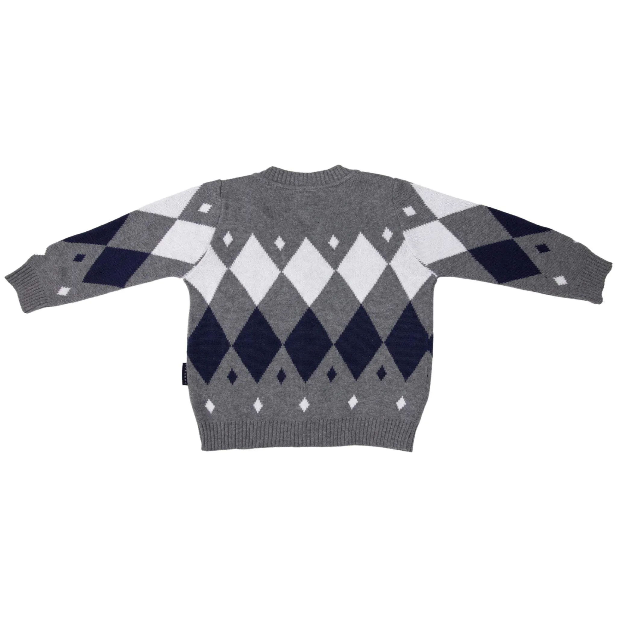 Grandpa Cardigan Charcoal